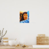 Poster Apparence de Jésus à Marie (Cuisine)