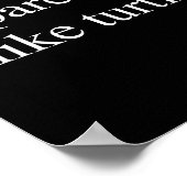 Poster Apparently I Like Turtles Funny Turtle Lover  (Coin)