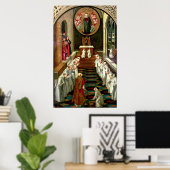 Poster Apparition de la Vierge à une communauté (Bureau à domicile)