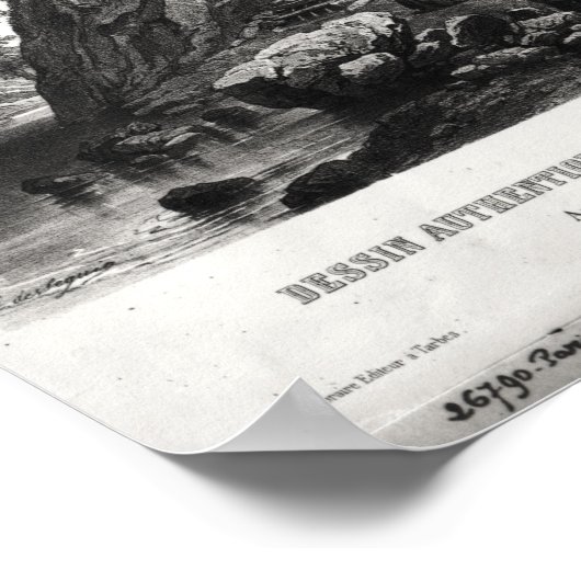 Poster Apparition de la Vierge Marie (Coin)