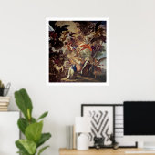 Poster Apparition de saint Joseph à saint Thérèse (Bureau à domicile)