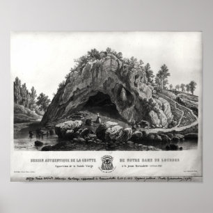 Poster Apparition de Vierge Marie