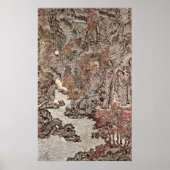 Poster Appartements forestiers à Chii-ch'u par Wang Meng (Devant)