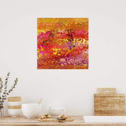 Poster Appartient à l'ABSTRAIT 46,5C (Cuisine)