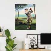 Poster Appel au paradis par Mike Massengale (Bureau à domicile)