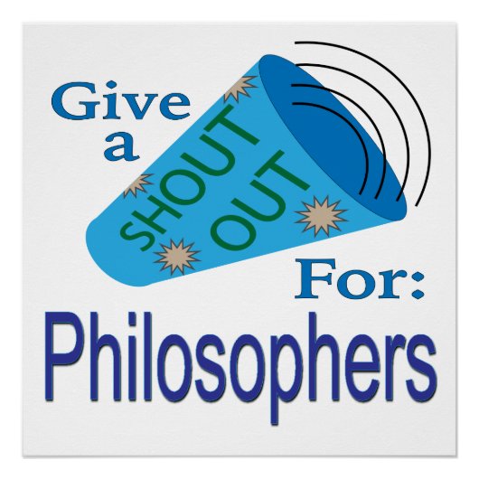 Poster Appel aux philosophes (Devant)