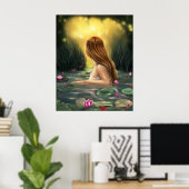 Poster Appel de l'affiche de la mer (Bureau à domicile)