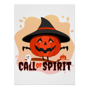 Poster Appel de l'Esprit d'Halloween