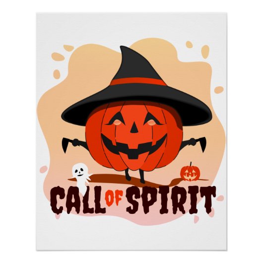 Poster Appel de l'Esprit d'Halloween (Devant)