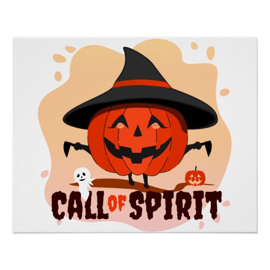 Poster Appel de l'Esprit d'Halloween (Devant)