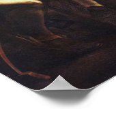 Poster Appel De Saint Matthieu Par Caravaggio (Coin)