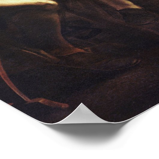 Poster Appel De Saint Matthieu Par Caravaggio (Coin)