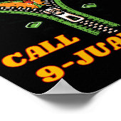 Poster Appel d'urgence Taco 9 Juan Juan Funny Mexicaine F (Coin)