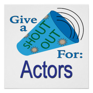 Poster Appel pour les acteurs