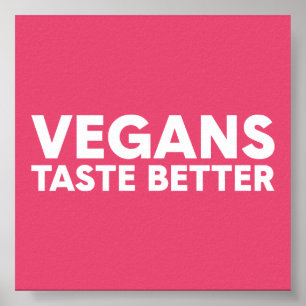Poster Appel Vegan