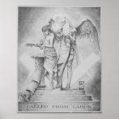 Poster Appelé À Partir Du Travail (Devant)