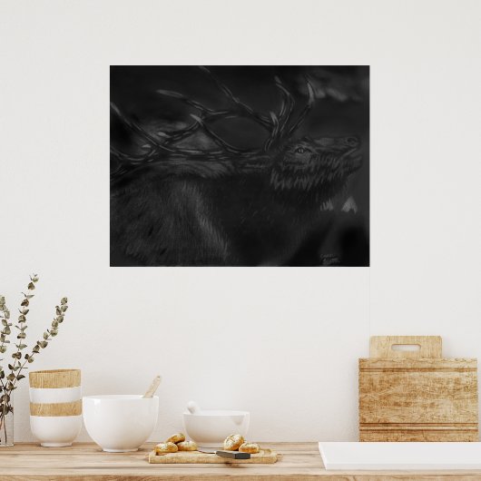 Poster appeler dans la nuit (Cuisine)