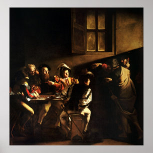 Poster Appeler de Caravaggio de St Matthew