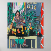 Poster Appelez-moi, Téléphone portable, Jardin, modifier  (Devant)