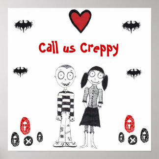 Poster Appelez-nous Déplaisant