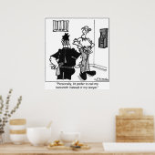 Poster Appelez un serrurier, pas un avocat (Cuisine)