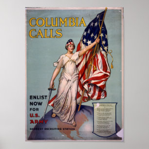 Poster Appels Columbia