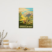 Poster Appenzeller Bahn Swiss Appenzell Chemins de fer (Cuisine)