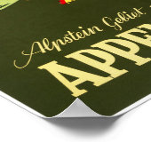 Poster Appenzeller Bahn Swiss Appenzell Chemins de fer (Coin)