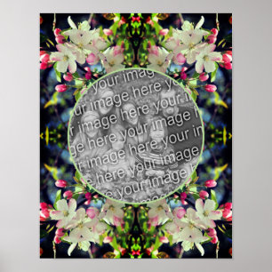Poster Apple Blossoms Frame Créer Votre Propre Photo