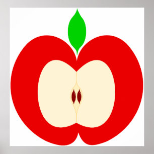 Poster Apple creusent