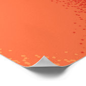 Poster Apple Delight : Vert Foncé Sans Couleur. (Coin)