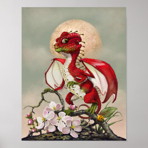 Poster Apple Dragon 11x14 (4x6 et supérieur)