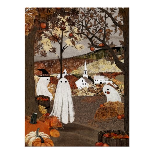 Poster Apple Orchard (Devant)