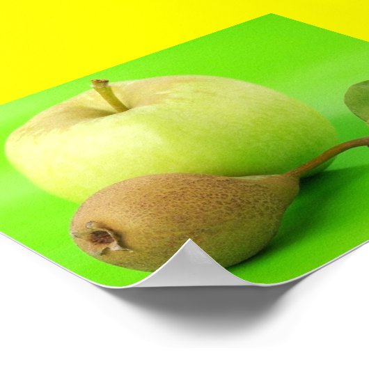 Poster Apple & Pear (Coin)
