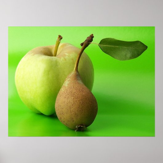 Poster Apple & Pear (Devant)