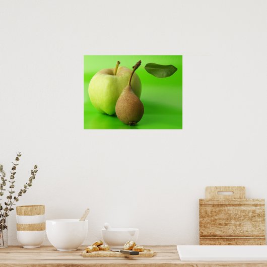 Poster Apple & Pear (Cuisine)