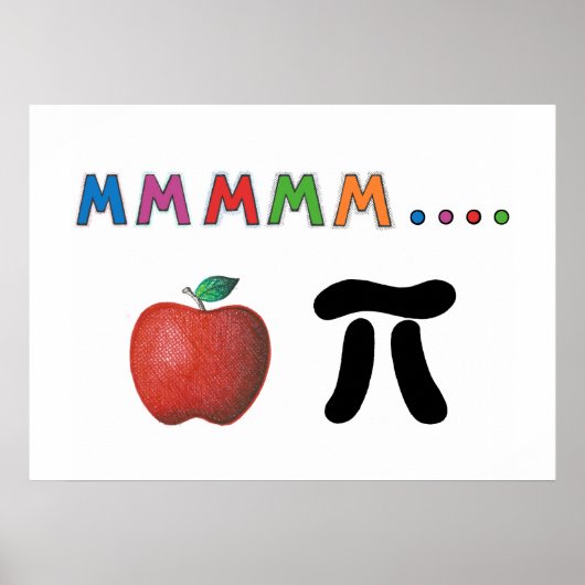Poster Apple Pi (Devant)