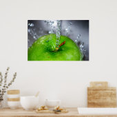 Poster Apple Splash (Cuisine)