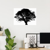 Poster Apple Tree Silhouette (Bureau à domicile)