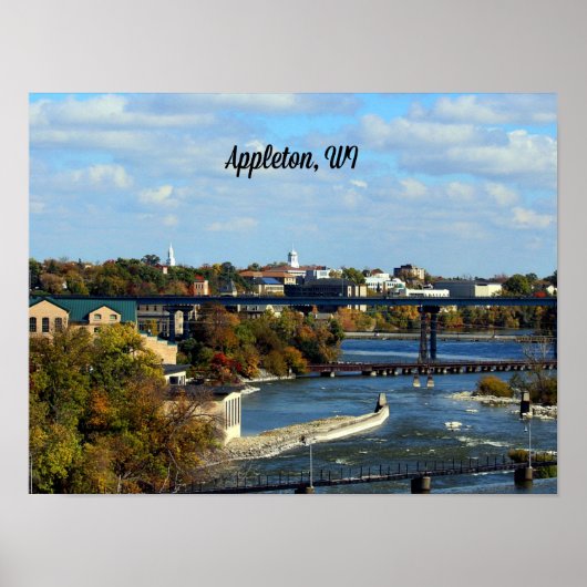 Poster Appleton, Wisconsin photo paysage (Devant)