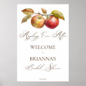 Poster Appley toujours après pomme automne nuptiale douch (Devant)