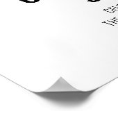 Poster Application de la loi Parti de retraite de la poli (Coin)