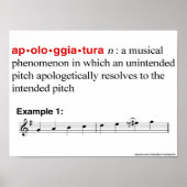 Poster Appologgiatura (Devant)