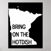 Poster Apportez l'affiche Hotdish Funny Minnesota (Devant)