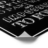 Poster Appréciation de l'enseignant Merci Décor à domicil (Coin)