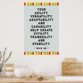 Poster Appréciation des employés (Cuisine)