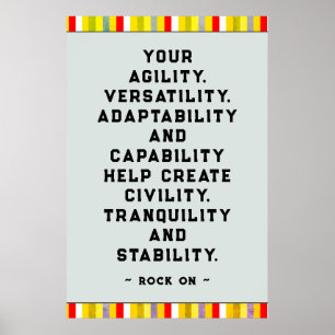 Poster Appréciation des employés