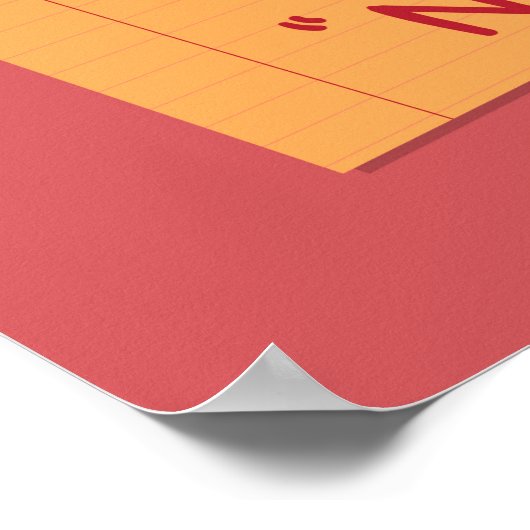 Poster Apprendre À Dire Non (Coin)