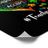 Poster Apprendre Accepter Comprendre Amour Enseignant Coe (Coin)