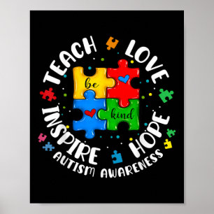 Poster Apprendre Amour Espoir Inspirer Sensibilisation su